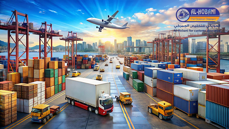 خدمات الشحن والتخليص الجمركي
